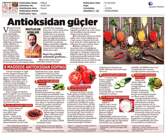 Antioksidan Güçler / Milliyet.com.tr