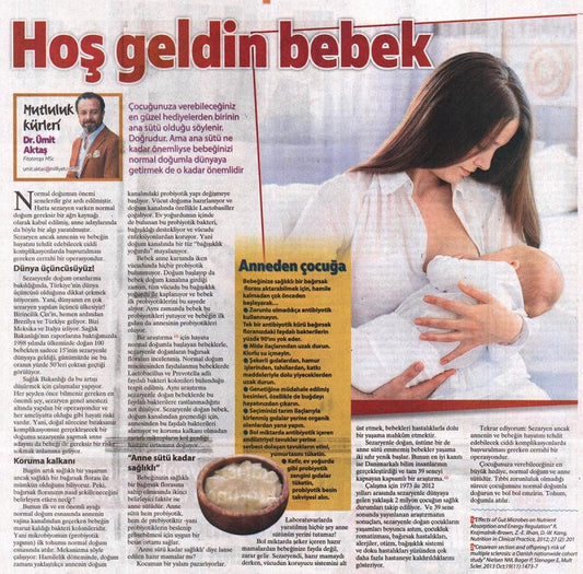 Bebeğinizi Riske Sokmayın / Milliyet Pazar