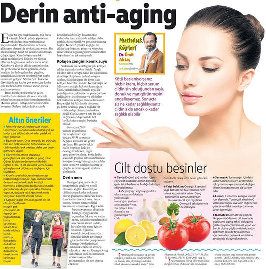 Cilt Dostu Besinler / Milliyet Pazar