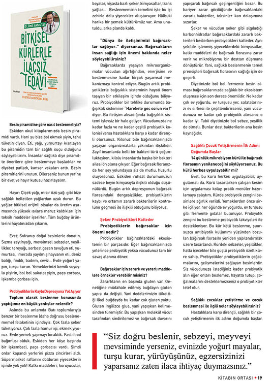 Hastalıkları Önlemenin Tek Yolu Doğru Beslenmek – 2.Kısım / KO Kitabın Ortası