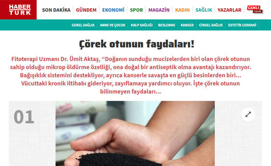 Mutfakların Küçük Siyah Mucizesi Çörek Otu ile Kanserle Savaşın! / Haberturk.com.tr