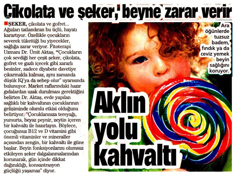 Okulda Başarıyı Artıran Sağlıklı Beslenme Önerileri / Takvim