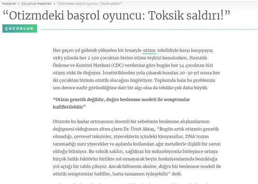 Otizmdeki Başrol Oyuncu: Toksik Saldırı / Posta.com.tr