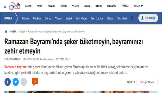 Şeker zehirdir bayramınızı zehir etmeyin! / Mynet.com.tr
