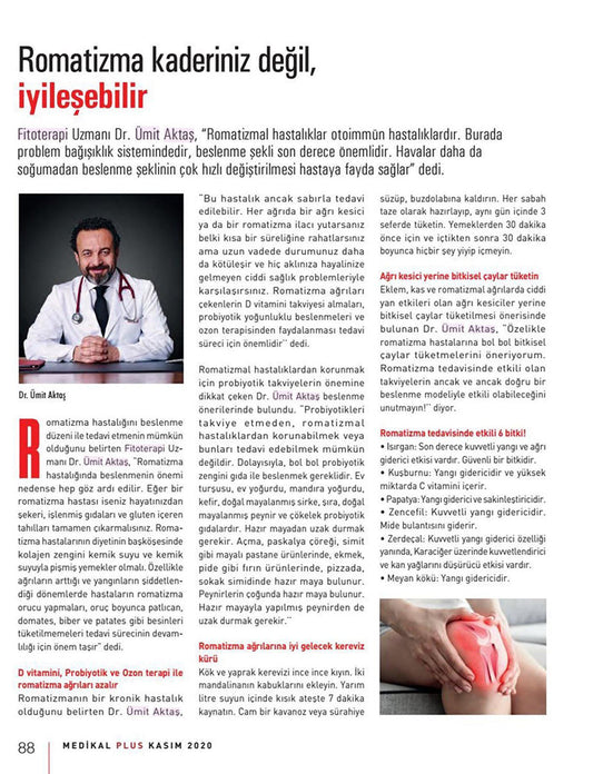 Romatizma Kaderiniz Değil, İyileşebilir / Medikal Plus