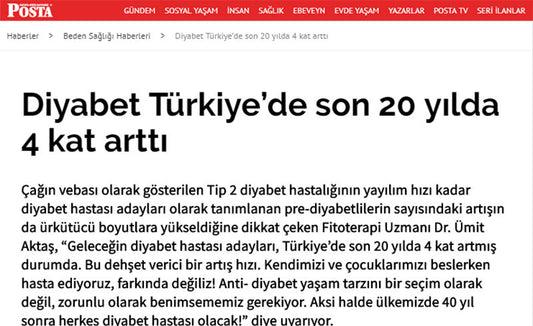 Türkiye’de Geleceğin Diyabet Hastası Adayları 4 Kat Arttı, Siz de Bu Adaylardan Biri Olabilirsiniz! / Posta.com.tr