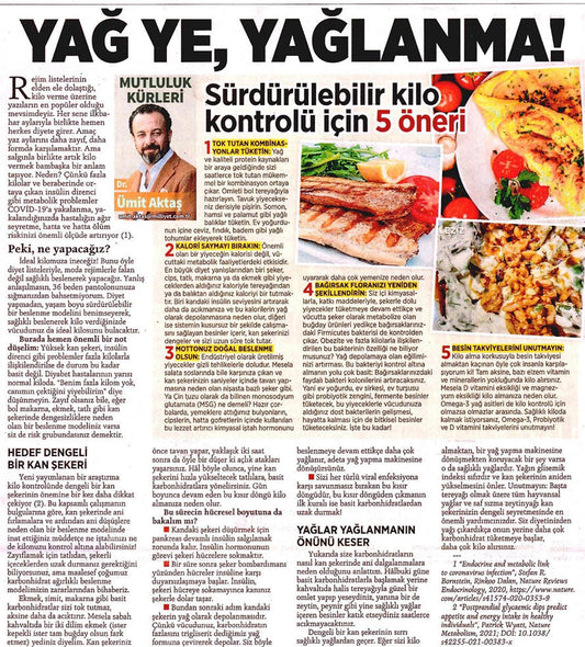 Yağ Ye, Yağlanma! / Milliyet