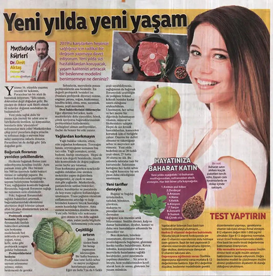 Yeni Yılda Yeni Yaşam / Milliyet Pazar